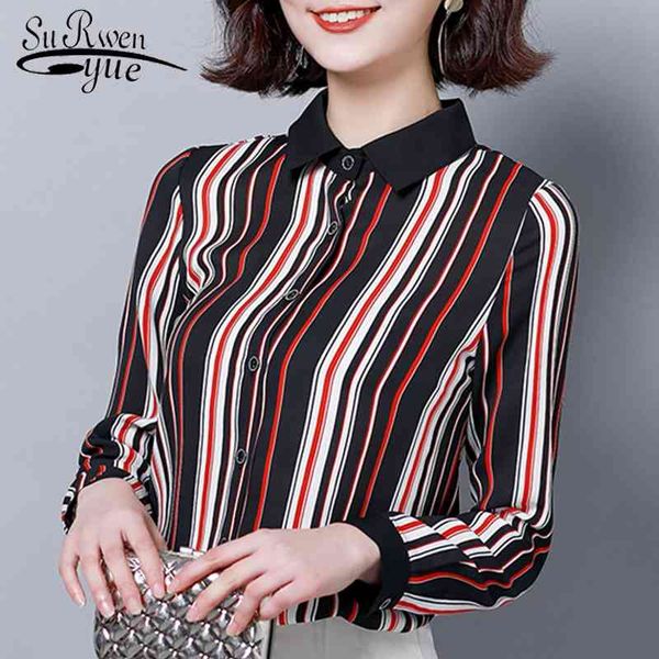 fashion woman blouses striped office womens and long sleeve women shirts plus size shirt 2393 50 210508, White
fashion woman blouses striped office womens and long sleeve women shirts plus size shirt 2393 50 210508, White