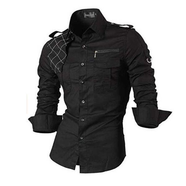 jeansian men's casual dress shirts fashion desinger stylish long sleeve slim fit 8371 black2 210628, White;black
jeansian men's casual dress shirts fashion desinger stylish long sleeve slim fit 8371 black2 210628, White;black