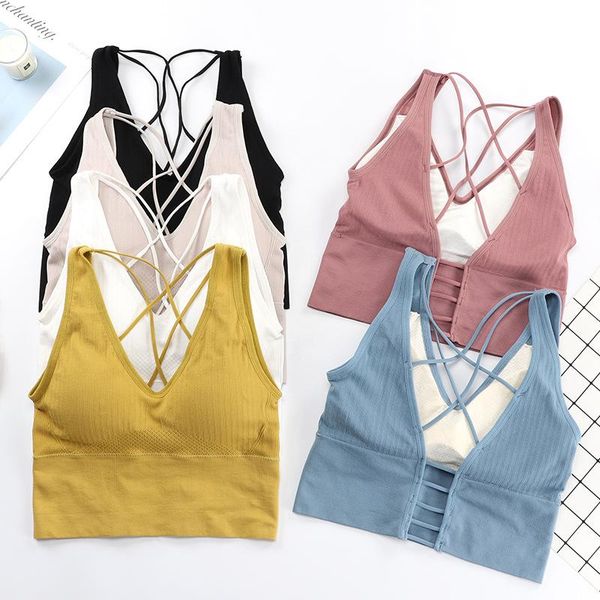 workout running streetwear high elastic yoga sportswear for fitness bras sports gym women underwear bra indoor wear clothing, White;black
workout running streetwear high elastic yoga sportswear for fitness bras sports gym women underwear bra indoor wear clothing, White;black
