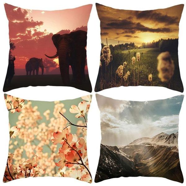 pillow case 45*45cm beautiful pillowcase elephant flower mountain printed peach skin material home decoration decorations square
pillow case 45*45cm beautiful pillowcase elephant flower mountain printed peach skin material home decoration decorations square