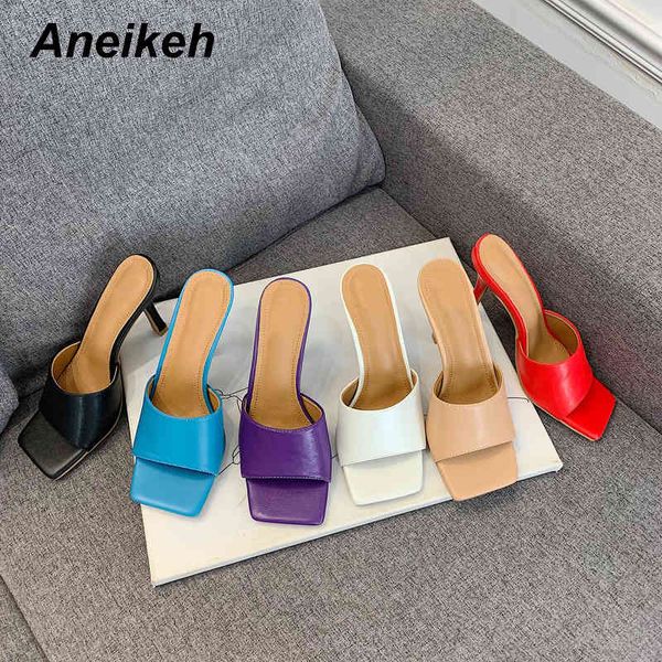 summer women slipper square toe thin high heel ladies sandal mules quality elegant dress shoes beachslides 210507, Black
summer women slipper square toe thin high heel ladies sandal mules quality elegant dress shoes beachslides 210507, Black