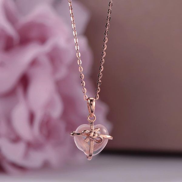 lockets fine jewelry 100% silver 925 pendent necklace for women natural gemstone rose quartz love heart shape clavicular chain ccni016
lockets fine jewelry 100% silver 925 pendent necklace for women natural gemstone rose quartz love heart shape clavicular chain ccni016