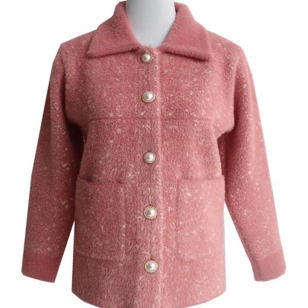 women's wool & blends elegant faux mink cashmere soft coat women 2021 autumn winter thick short overcoat female full sleeve warm coats, Black
women's wool & blends elegant faux mink cashmere soft coat women 2021 autumn winter thick short overcoat female full sleeve warm coats, Black