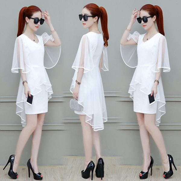 casual dresses summer women sleeveless beach dress ladies o neck loose chiffon irregular bohemian sundress plus size, Black;gray
casual dresses summer women sleeveless beach dress ladies o neck loose chiffon irregular bohemian sundress plus size, Black;gray