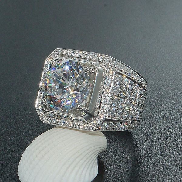 wedding rings men's hip hop bling ring color pave cz engagement, Slivery;golden 
wedding rings men's hip hop bling ring color pave cz engagement, Slivery;golden