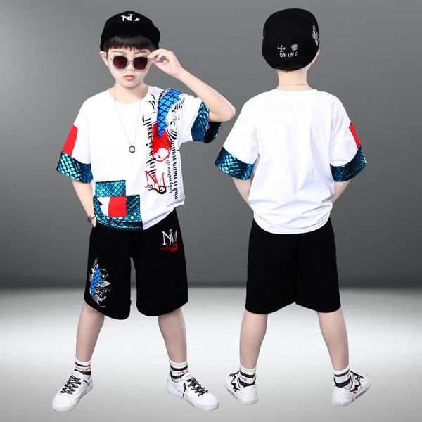 clothing sets summer boys kids short sleeve t shirt & pant casual outfit 6 7 8 10 12 years children clothes boy sport suit, White
clothing sets summer boys kids short sleeve t shirt & pant casual outfit 6 7 8 10 12 years children clothes boy sport suit, White