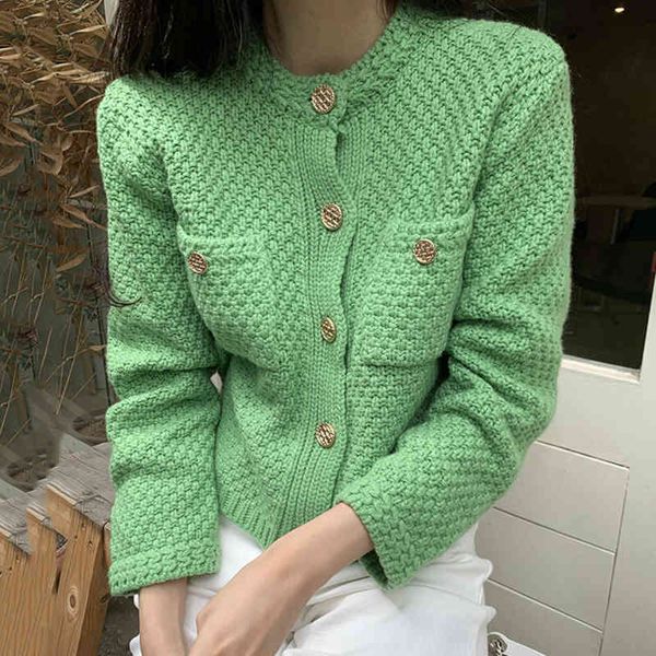 women's jackets korean chic neck single breasted loose pocket thick needle long sleeve knitted cardigan sweater coat for women greo, Black;brown
women's jackets korean chic neck single breasted loose pocket thick needle long sleeve knitted cardigan sweater coat for women greo, Black;brown