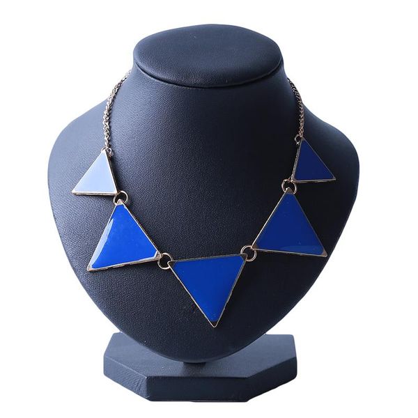 women triangle punk collar sweater chain alloy short choker necklaces for girl jewelry gift pendant, Silver
women triangle punk collar sweater chain alloy short choker necklaces for girl jewelry gift pendant, Silver