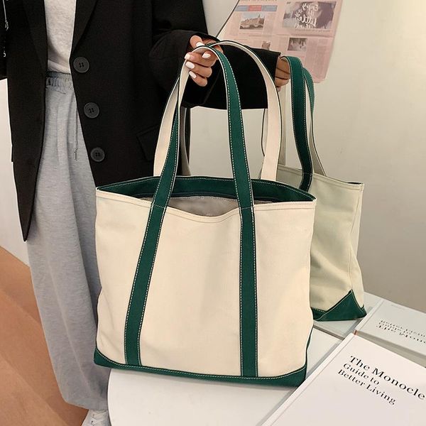 women casual shoulder bag adults color block zipper canvas handbag large capacity travel high street waist bags
women casual shoulder bag adults color block zipper canvas handbag large capacity travel high street waist bags