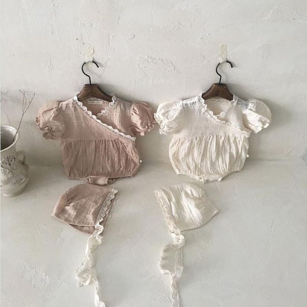 rompers korean baby girl short sleeve princess romper 1 year old birthday lace trim puff one piece bodysuit infant sweet, Blue
rompers korean baby girl short sleeve princess romper 1 year old birthday lace trim puff one piece bodysuit infant sweet, Blue