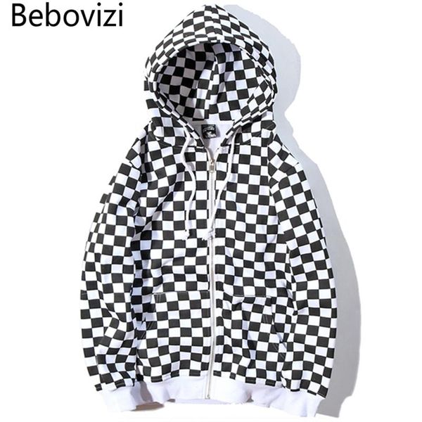 men's hoodies & sweatshirts bebovizi mens harajuku hip hop zip up hoodie sweatshirt black white checkerboard plaid streetwear fleece ho
men's hoodies & sweatshirts bebovizi mens harajuku hip hop zip up hoodie sweatshirt black white checkerboard plaid streetwear fleece ho