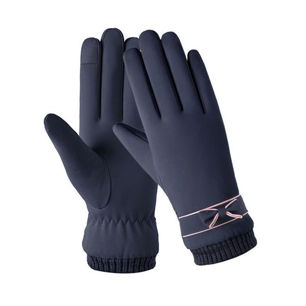 five fingers gloves 2021 fashion pu leather women touch screen skin-friendly soft winter windproof internal plush warm mittens, Blue;gray
five fingers gloves 2021 fashion pu leather women touch screen skin-friendly soft winter windproof internal plush warm mittens, Blue;gray