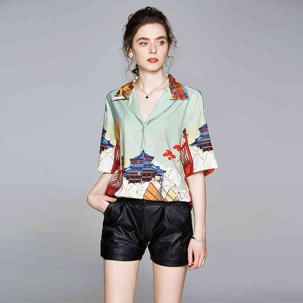 women's polos womens and blouses 2021 summer harajuku kawaii shirt chiffon stylish streetwear v-neck short sleeve loose femal, White
women's polos womens and blouses 2021 summer harajuku kawaii shirt chiffon stylish streetwear v-neck short sleeve loose femal, White