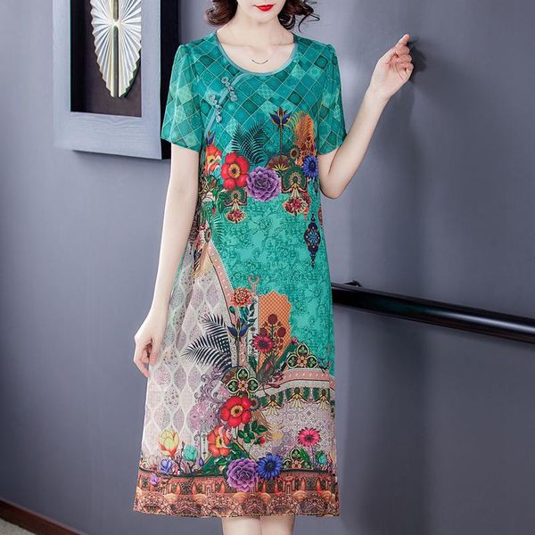 blue floral chiffon short sleeve women sundress summer loose 5xl plus size casual midi dress elegant bodycon party vestidos dresses, Black;gray
blue floral chiffon short sleeve women sundress summer loose 5xl plus size casual midi dress elegant bodycon party vestidos dresses, Black;gray