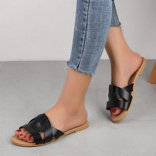 slippers 2021 pantuflas de mujer beach women sandals flat heel casual ladies shoes outdoor female slides, Black
slippers 2021 pantuflas de mujer beach women sandals flat heel casual ladies shoes outdoor female slides, Black
