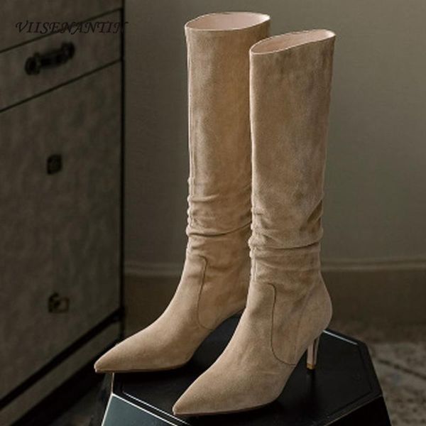 boots 2021 apricot black plus velvet long-tube woman winter pointed toe thin heel cow suede high western
boots 2021 apricot black plus velvet long-tube woman winter pointed toe thin heel cow suede high western