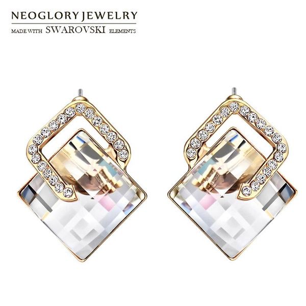 stud neoglory austria crystal & rhinestone earrings elegant geometric style rose gold color for trendy jewelry lady sale party, Golden;silver
stud neoglory austria crystal & rhinestone earrings elegant geometric style rose gold color for trendy jewelry lady sale party, Golden;silver