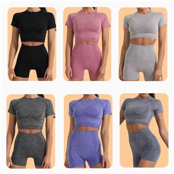 gym set women sportwear yoga suit for fitness sport outfit woman seamless leggings sports shorts workout clothing 210813, Gray
gym set women sportwear yoga suit for fitness sport outfit woman seamless leggings sports shorts workout clothing 210813, Gray