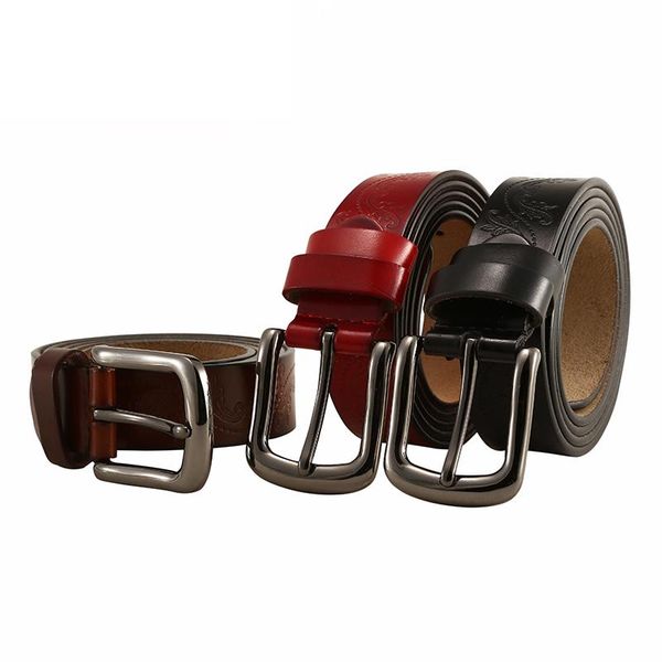 belts women genuine leather belt for female strap casual all-match ladies retro pattern designer drop, Black;brown
belts women genuine leather belt for female strap casual all-match ladies retro pattern designer drop, Black;brown