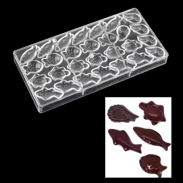 baking & pastry tools 3d fish shape chocolate molds homemade polycarbonate mold candy cake diy kitchen tool
baking & pastry tools 3d fish shape chocolate molds homemade polycarbonate mold candy cake diy kitchen tool