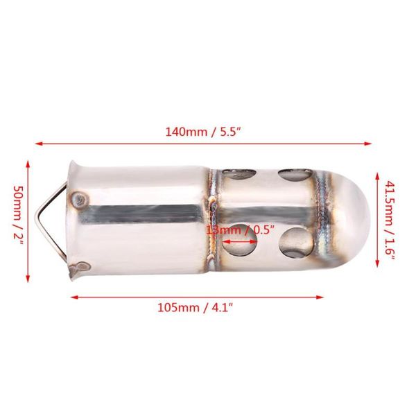 manifold & parts 51mm universal motorcycle exhaust pipe muffler db killer noise eliminator style five different size types rust pro
manifold & parts 51mm universal motorcycle exhaust pipe muffler db killer noise eliminator style five different size types rust pro