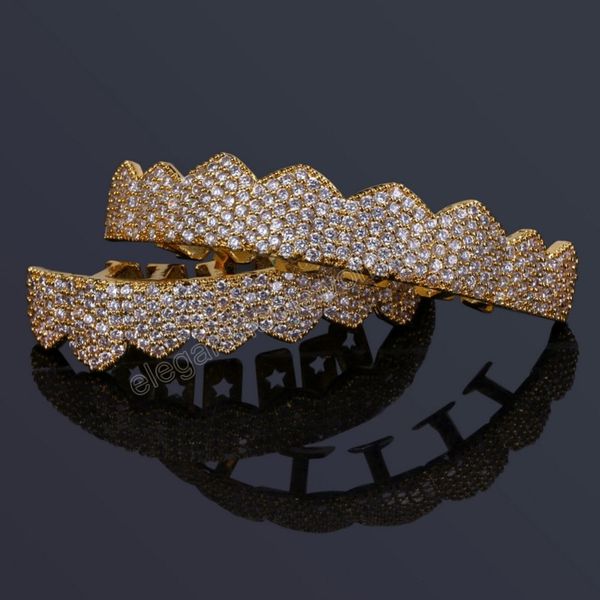 gold silver color iced out hip hop teeth grillz micro pave cubic zircon & bottom teeth grills set, Black
gold silver color iced out hip hop teeth grillz micro pave cubic zircon & bottom teeth grills set, Black