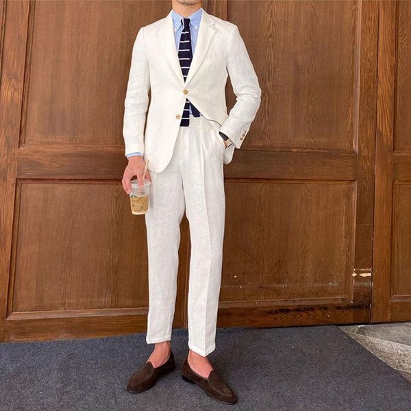 men's suits & blazers notched lapel two button men costume mariage homme blazer jacket tuxedos groom wedding 2 piece coat+pants, White;black
men's suits & blazers notched lapel two button men costume mariage homme blazer jacket tuxedos groom wedding 2 piece coat+pants, White;black