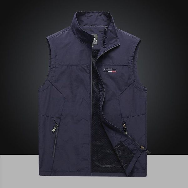 fashion vest men's travel and leisure outdoor quick drying pgraphy fishing, Black;white
fashion vest men's travel and leisure outdoor quick drying pgraphy fishing, Black;white