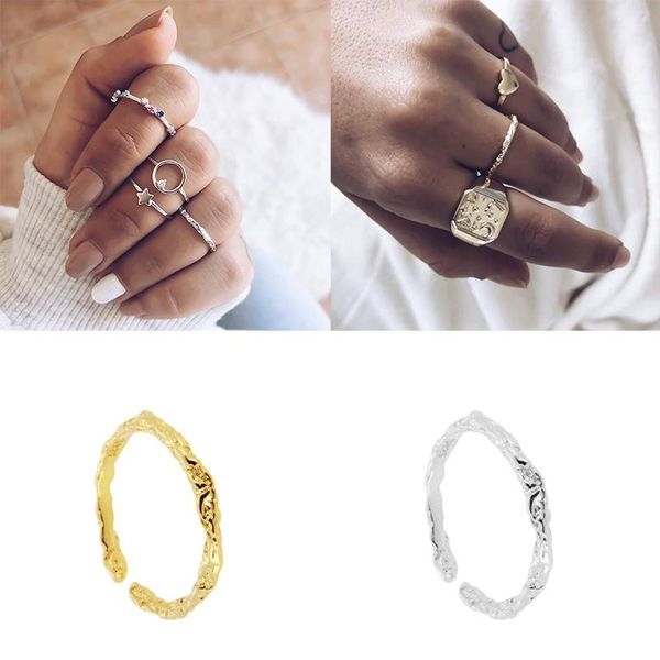 cluster rings romad irregular 925 sterling silver fine ring 18k gold plated open finger for women men wedding engagement anillos, Golden;silver
cluster rings romad irregular 925 sterling silver fine ring 18k gold plated open finger for women men wedding engagement anillos, Golden;silver