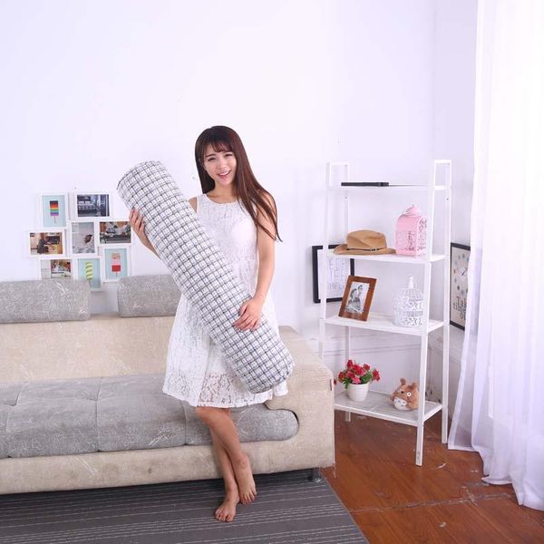 pillow 1pc sueded cloth for bed column multi size sleeping better bolster removable neck therapy sleep bedding
pillow 1pc sueded cloth for bed column multi size sleeping better bolster removable neck therapy sleep bedding