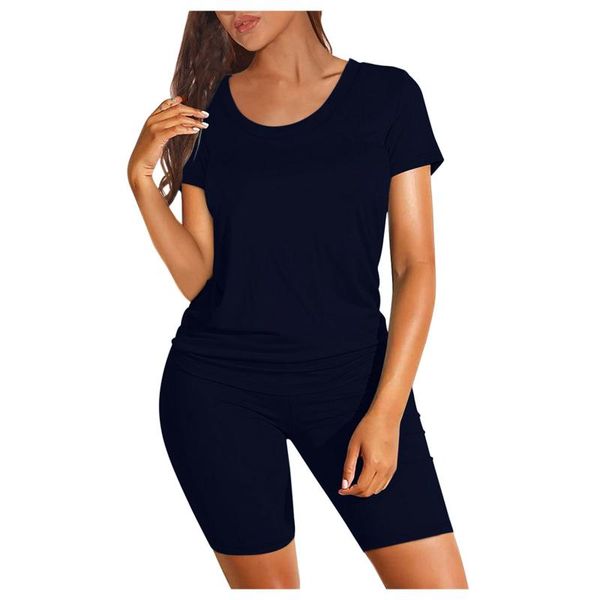 women's tracksuits women sports sets two piece set o-neck outfits short sleeves high waist pants casual jogging shorts running #t1q, Gray
women's tracksuits women sports sets two piece set o-neck outfits short sleeves high waist pants casual jogging shorts running #t1q, Gray