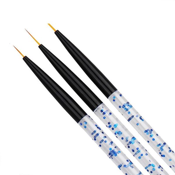 nail brushes 3pcs/set art line painting pen acrylic uv gel drawing crystal liner glitter french design 3d diy tips manicure tool, Yellow
nail brushes 3pcs/set art line painting pen acrylic uv gel drawing crystal liner glitter french design 3d diy tips manicure tool, Yellow