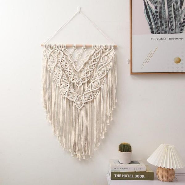 tapestries boho woven tapestry wall geometric art with tassels macrame handwoven bohemian cotton rope home decor
tapestries boho woven tapestry wall geometric art with tassels macrame handwoven bohemian cotton rope home decor