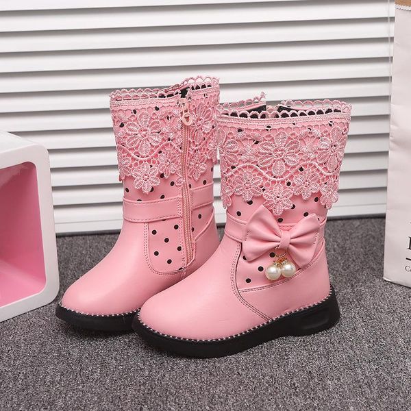 boots children' winter girls lace middle calf fashion princess flat dress shoes black red pink snow, Black;grey
boots children' winter girls lace middle calf fashion princess flat dress shoes black red pink snow, Black;grey