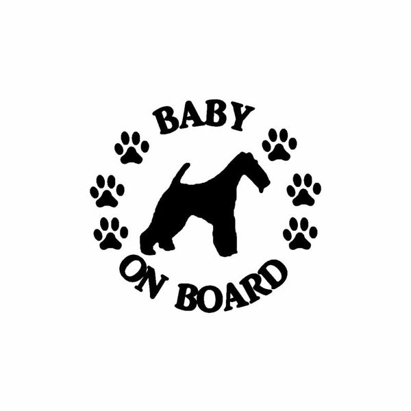 13cm*12cm baby on board fox terrier dog vinyl motorcycle car sticker decal black sliver c14-0226
13cm*12cm baby on board fox terrier dog vinyl motorcycle car sticker decal black sliver c14-0226