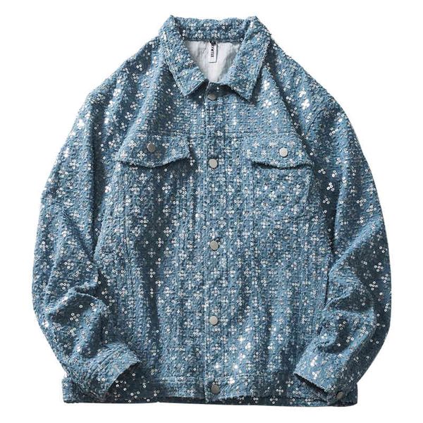 men's jackets cotton men's denim shirt, fashion brand clothing, casual, with a row of buttons and lapels, in 2021, Black;brown 
men's jackets cotton men's denim shirt, fashion brand clothing, casual, with a row of buttons and lapels, in 2021, Black;brown