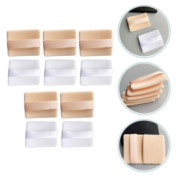 sponges, applicators & cotton 10pcs makeup powder puff tool with strap for loose mineral
sponges, applicators & cotton 10pcs makeup powder puff tool with strap for loose mineral