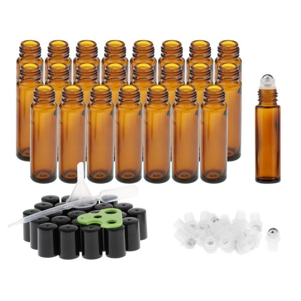 storage bottles & jars 24pcs10ml essential oil roller for perfume refillable amber glass roll empty parfum
storage bottles & jars 24pcs10ml essential oil roller for perfume refillable amber glass roll empty parfum