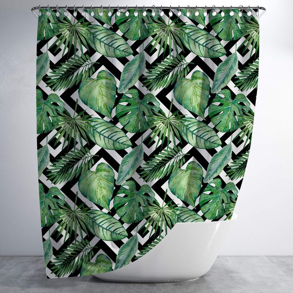 tropical shower curtain for bathroom, fabric polyesterwith 12 hooks banana leaf shower curtain monstrea shower curtains, palm
tropical shower curtain for bathroom, fabric polyesterwith 12 hooks banana leaf shower curtain monstrea shower curtains, palm