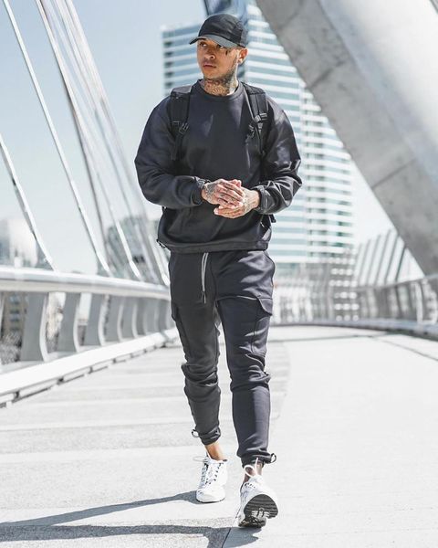 men's pants style casual trousers summer outdoor running training fitness waterproof technology closing, Black
men's pants style casual trousers summer outdoor running training fitness waterproof technology closing, Black
