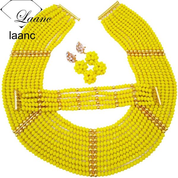 earrings & necklace gorgeous yellow nigerian african beads jewelry set dubai wedding wholesale price chk008, Silver
earrings & necklace gorgeous yellow nigerian african beads jewelry set dubai wedding wholesale price chk008, Silver