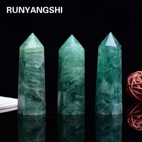 decorative objects & figurines natural green fluorite crystal column decoration hexagonal rod quartz healing stone single pointed 10x3cm
decorative objects & figurines natural green fluorite crystal column decoration hexagonal rod quartz healing stone single pointed 10x3cm