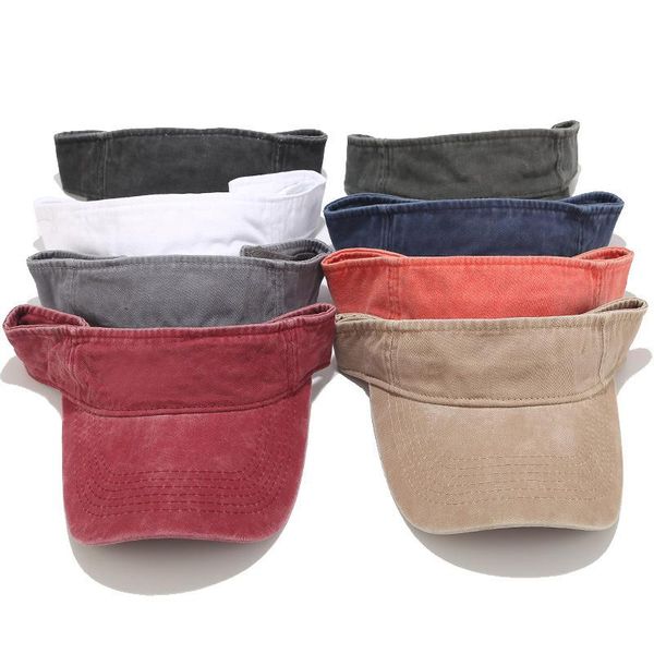 wide brim hats 2021 spring visor hat summer women's golf sun baseball caps adjustable size beanies beach empty cap sports, Blue;gray
wide brim hats 2021 spring visor hat summer women's golf sun baseball caps adjustable size beanies beach empty cap sports, Blue;gray