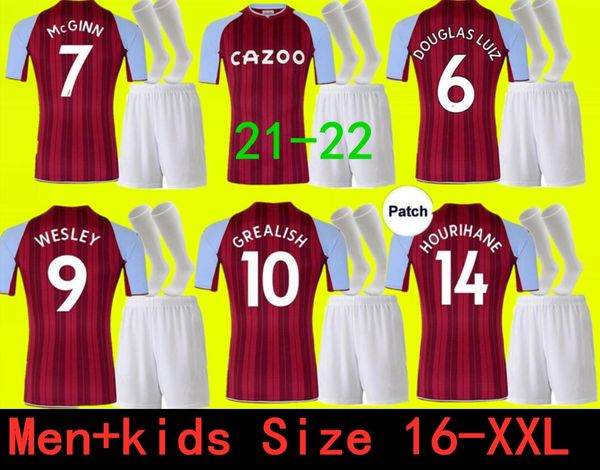 21 22 aston away soccer jerseys villa home 2021 samatta targett grealish wesley douglas luiz mcgim el men kids kit football shirts red jerse, Black;yellow
21 22 aston away soccer jerseys villa home 2021 samatta targett grealish wesley douglas luiz mcgim el men kids kit football shirts red jerse, Black;yellow