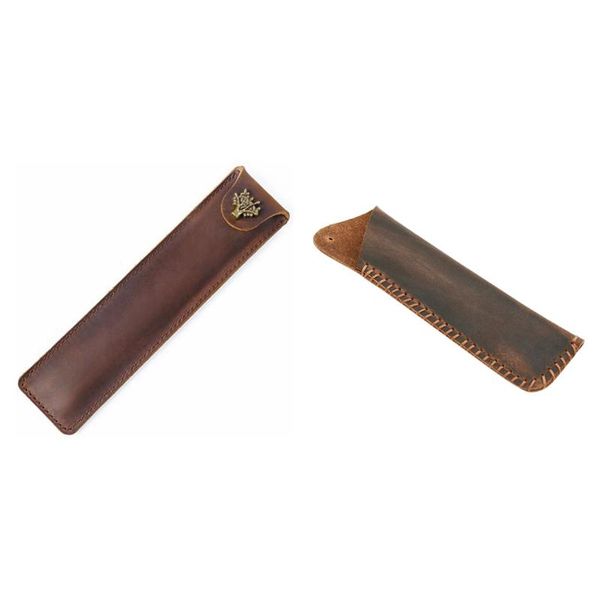 genuine leather double pen sleeve case holder pouch cover for 2 handmade vintage brown pencil bags
genuine leather double pen sleeve case holder pouch cover for 2 handmade vintage brown pencil bags