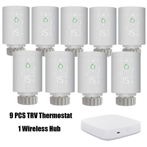 smart home control trv room heating radiator thermostat with tuya zigbee 3.0 gateway mini valve
smart home control trv room heating radiator thermostat with tuya zigbee 3.0 gateway mini valve