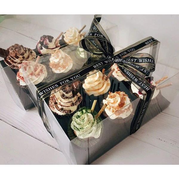 gift wrap 5pcs transparent cake puddings mousse boxes without ribbon pet cupcake swiss packaging dessert container box
gift wrap 5pcs transparent cake puddings mousse boxes without ribbon pet cupcake swiss packaging dessert container box