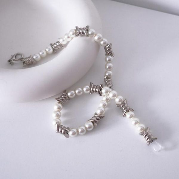 chains corrosion resistant silver color simplicity artificial pearl beads necklace for students
chains corrosion resistant silver color simplicity artificial pearl beads necklace for students