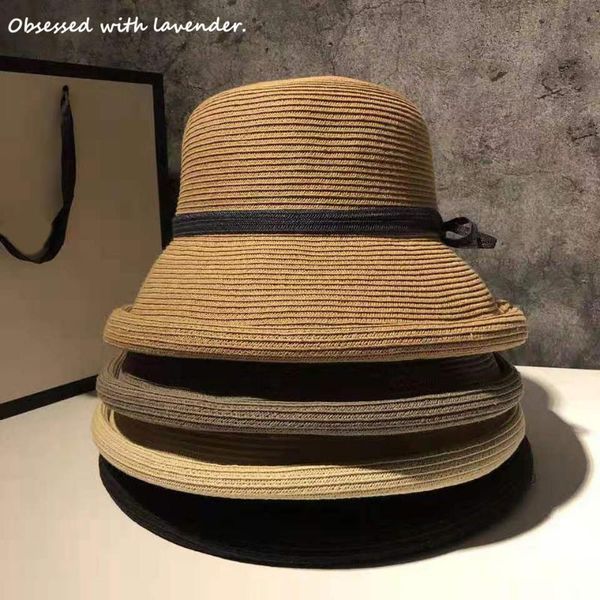 obsessed with lavender.hat women's summer sun bow straw hat beach vacation korean tide day ins literary little fresh sea wide brim hats, Blue;gray
obsessed with lavender.hat women's summer sun bow straw hat beach vacation korean tide day ins literary little fresh sea wide brim hats, Blue;gray