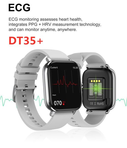 fitness tracker dt35 plus smart watch 1.75 inch full screen ip67 waterproof ecg health bracelet bluetooth call heart rate temperature
fitness tracker dt35 plus smart watch 1.75 inch full screen ip67 waterproof ecg health bracelet bluetooth call heart rate temperature